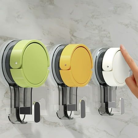 Suction Wall Hooks for Towel (Pack of 2)